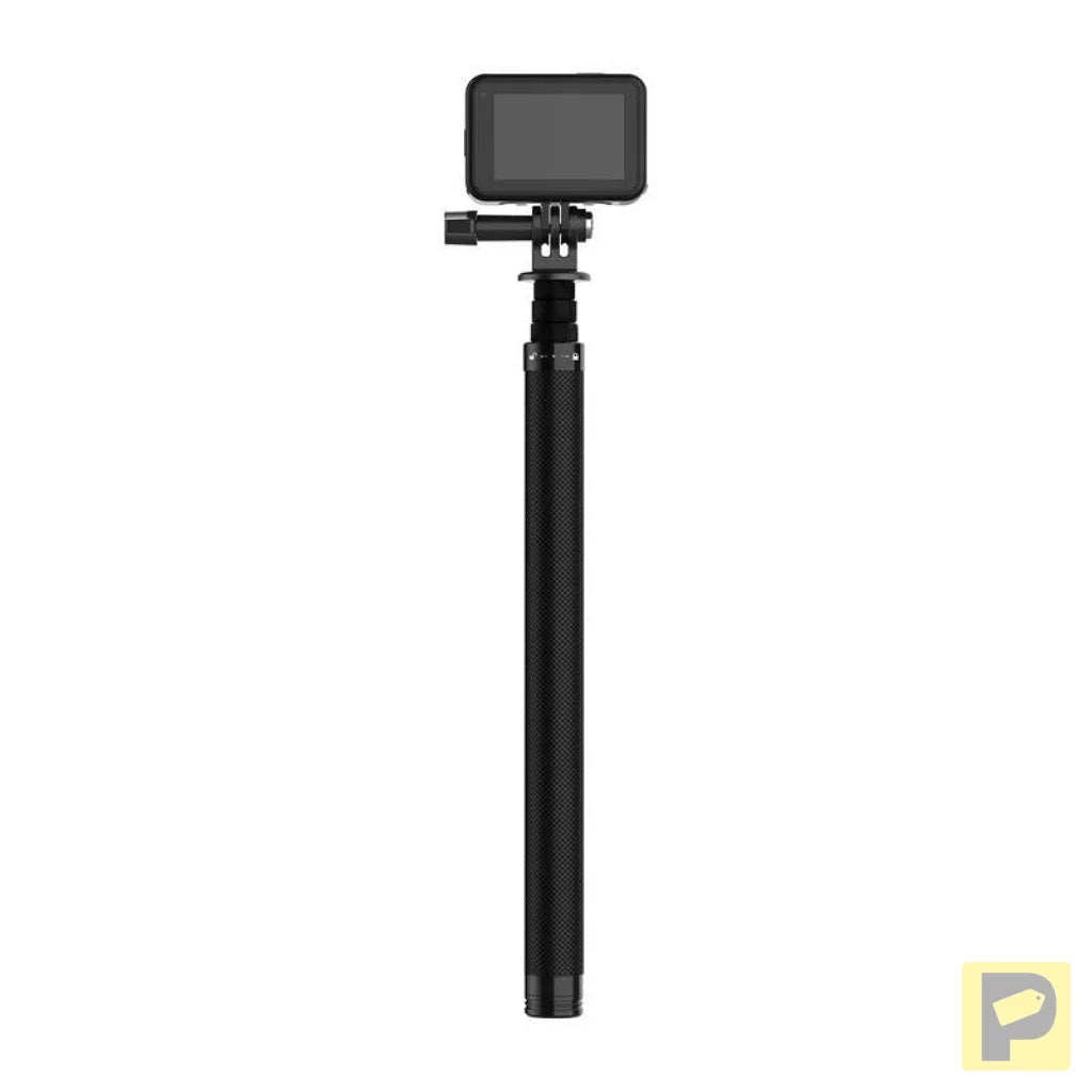 1.16m long Telesin carbon fiber selfie stick for sports cameras