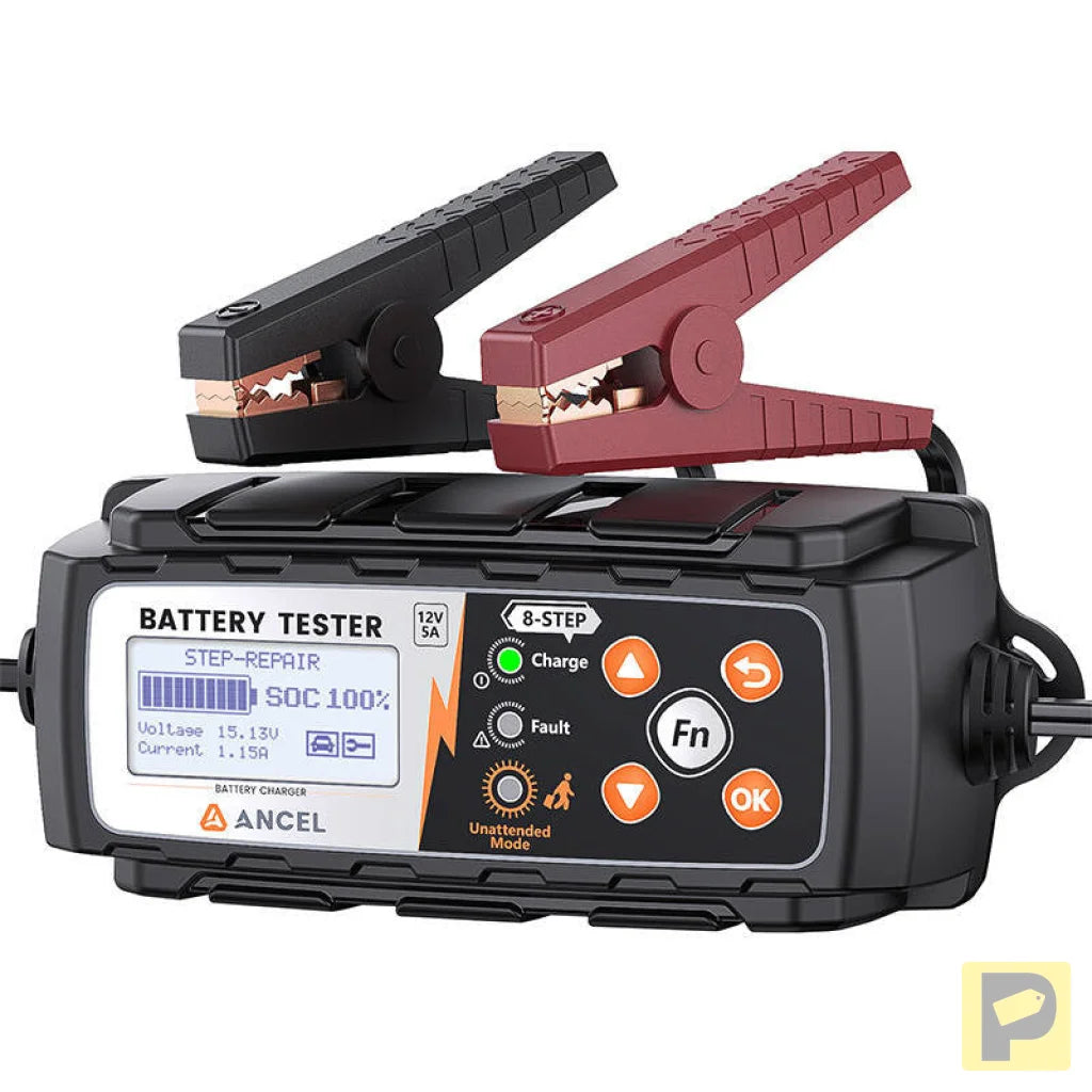 2in1 Battery Tester and Charger Ancel BT521