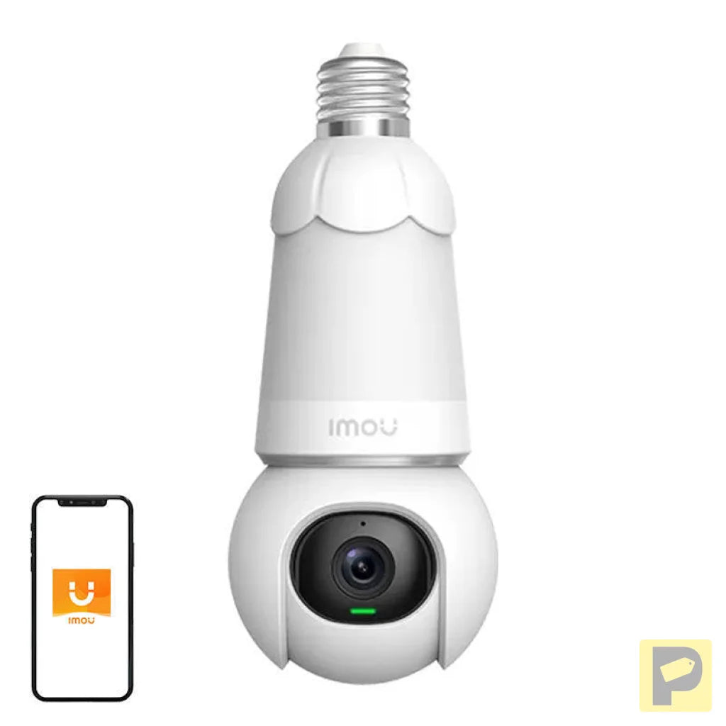2in1 Bulb and 360° Outdoor Camera WiFi IMOU Bulb Cam 5MP