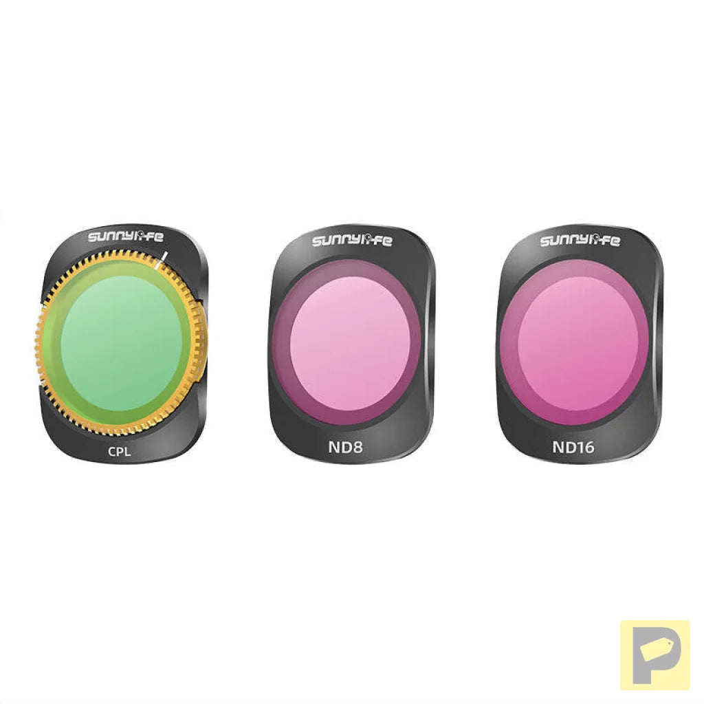 3 filters CPL+ND8+ND16 Sunnylife for Pocket 3