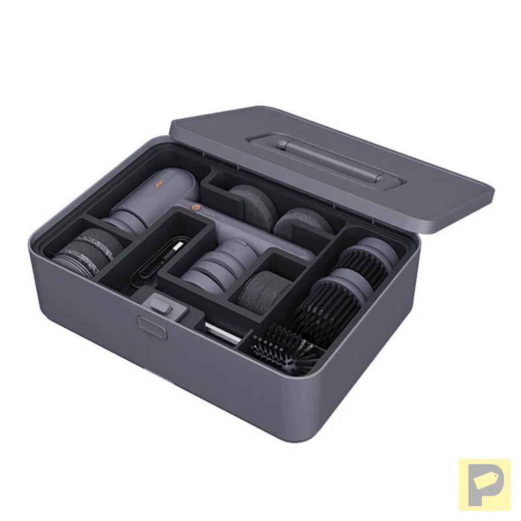 3-in-1 Kit: Electric Spin Scrubber, Knife Sharpener, Case Jimi Home X1-H