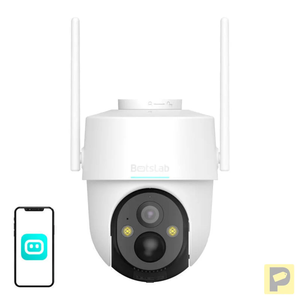 360° Outdoor WiFi Camera Botslab PT W313 3MP w/ solar panel