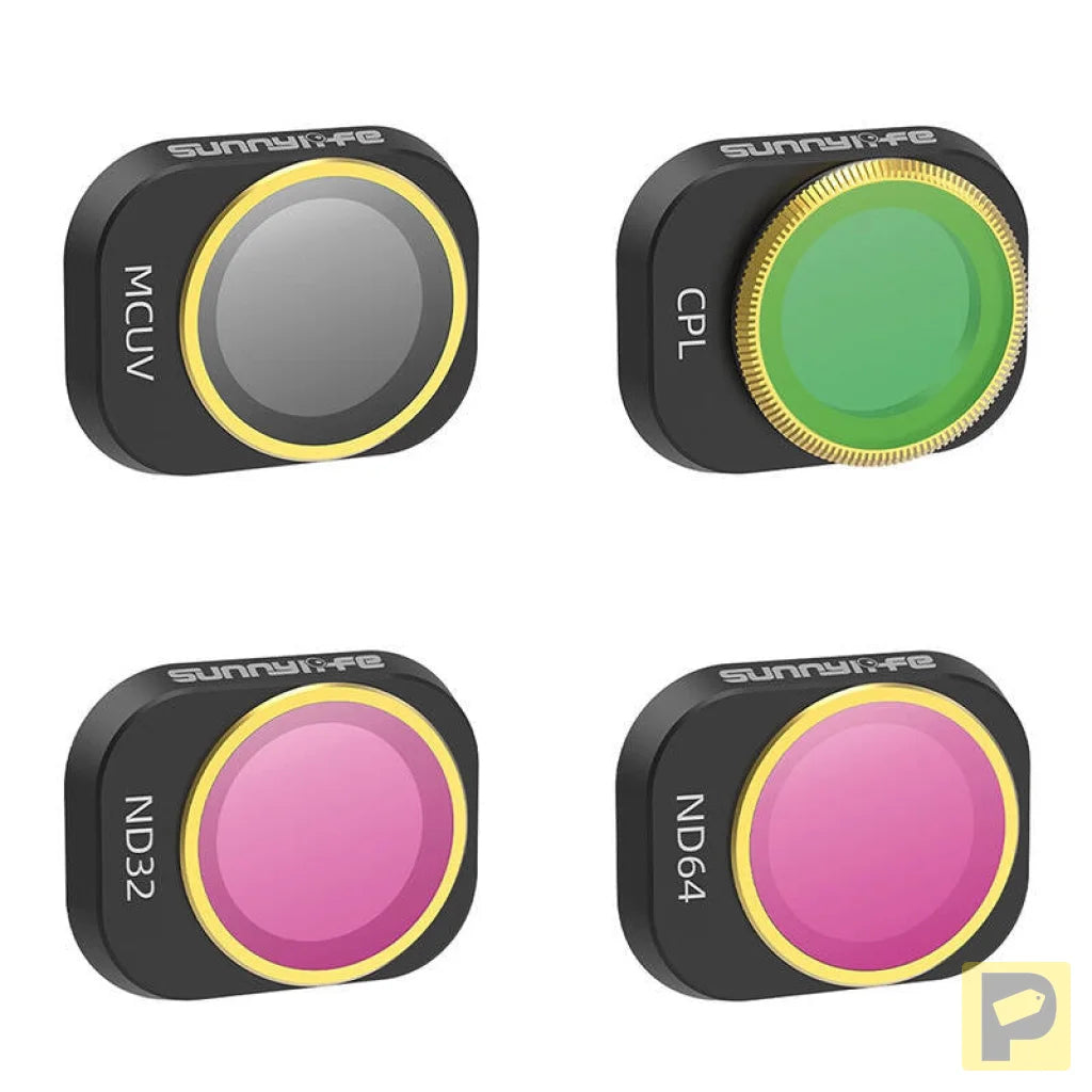 4 Lens Filters MCUV, CP, ND32/64 Sunnylife for DJI MINI 4 PRO