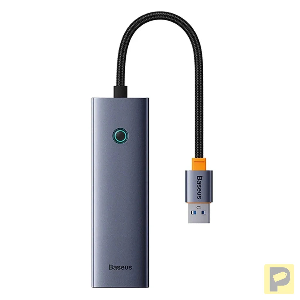 4in1 Hub Baseus UltraJoy USB-A do 4xUSB 3.0 (space grey)