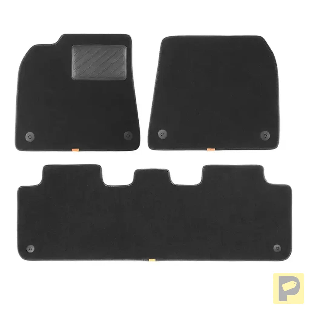 6-Piece Floor Mat for Tesla Baseus T-Space Series (black)