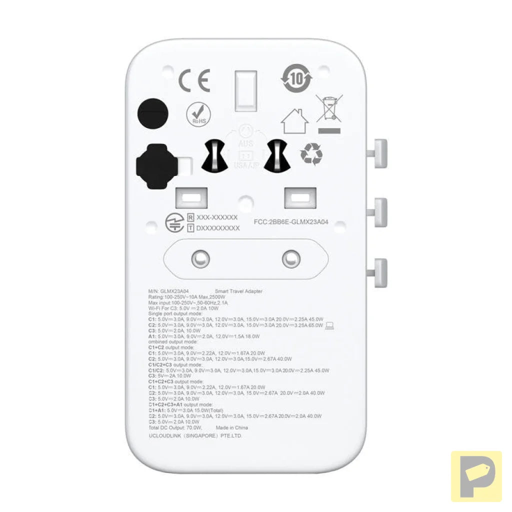 Adapter Roamplug z hotspotem 4G/LTE Wi-Fi GlocalMe Cloud SIM