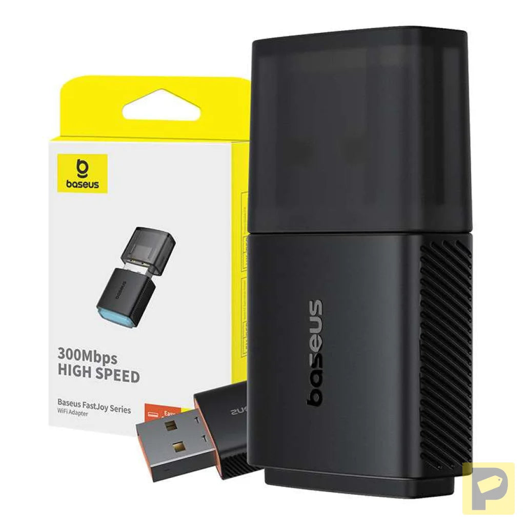 Adapter WiFi Baseus FastJoy 300Mbps (black)