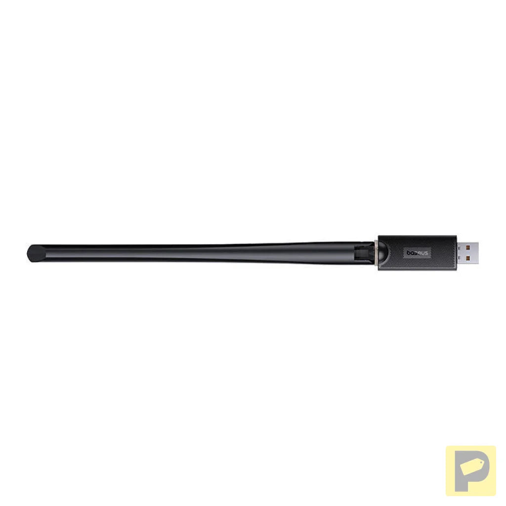 Adapter WiFi with antenna Baseus FastJoy 650Mbps (black)
