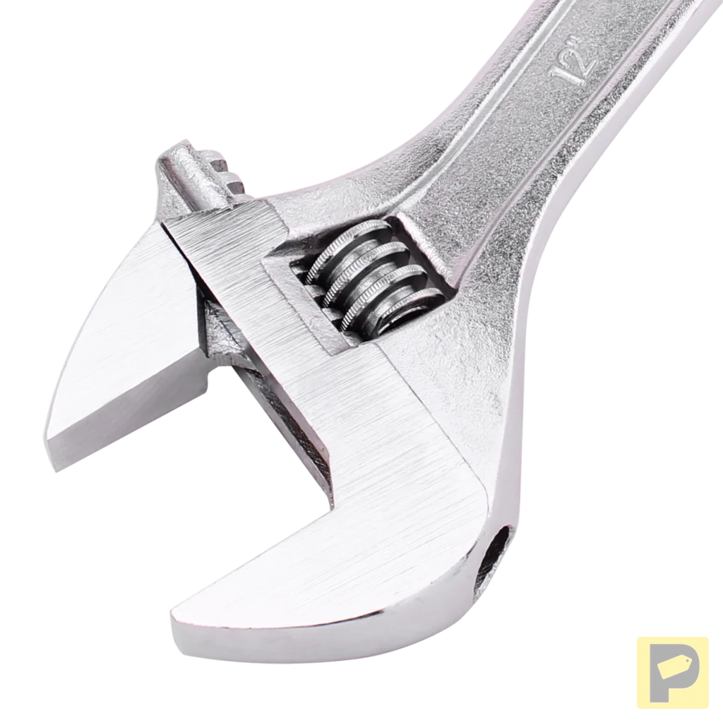 Adjustable Spanner 12" Deli Tools EDL012A (silver)