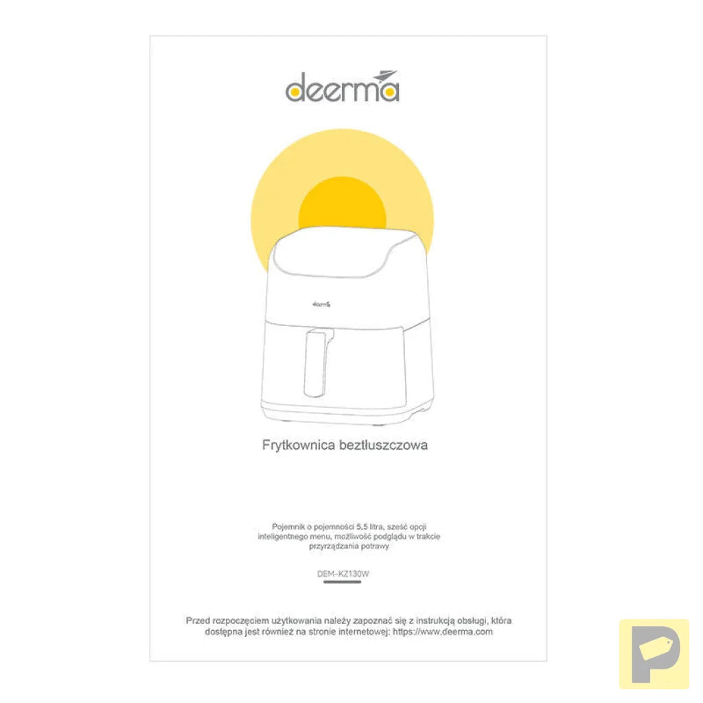 Air Fryer Deerma DEM-KZ130W