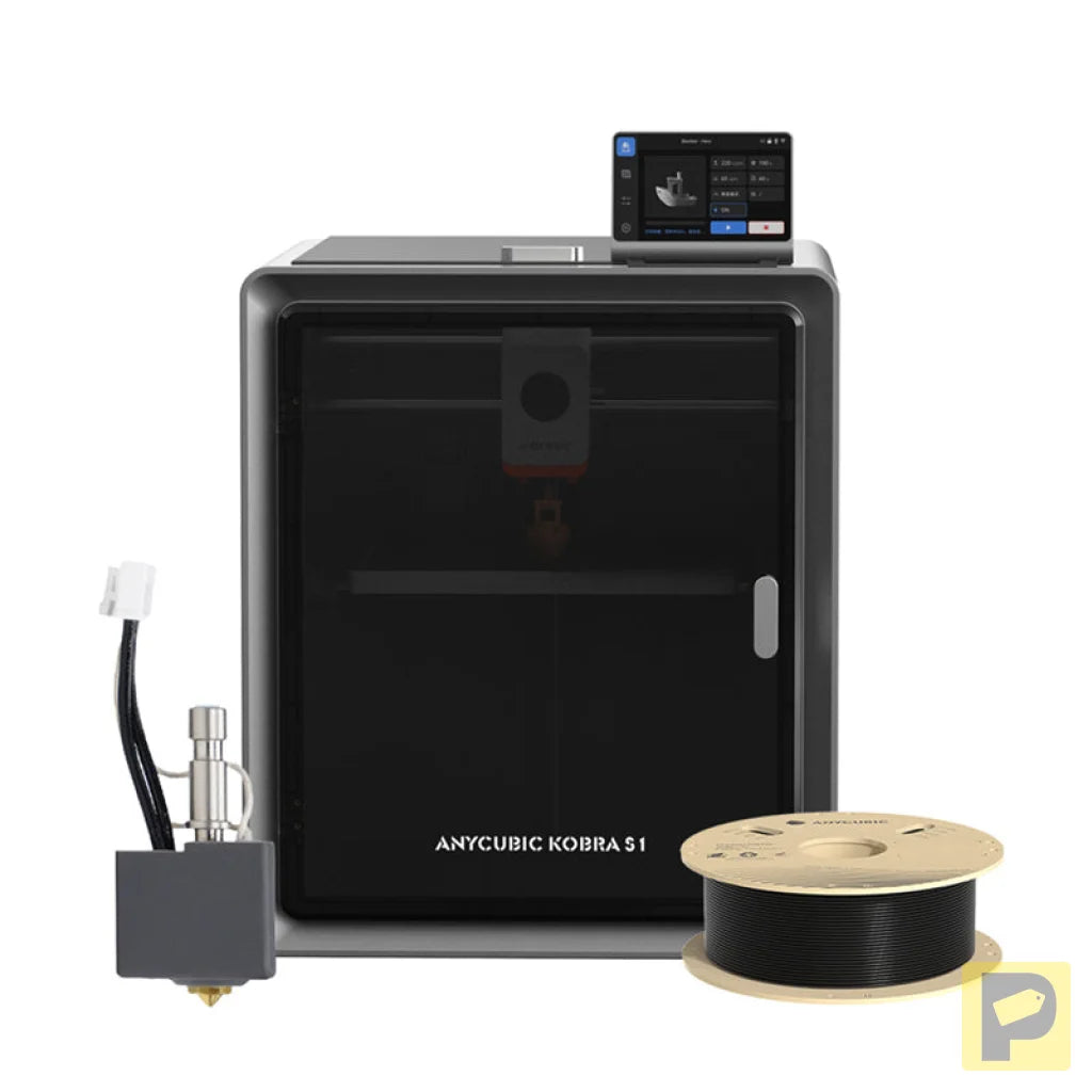 Anycubic Kobra S1 Combo 3D Printer + Hotend + Filament free