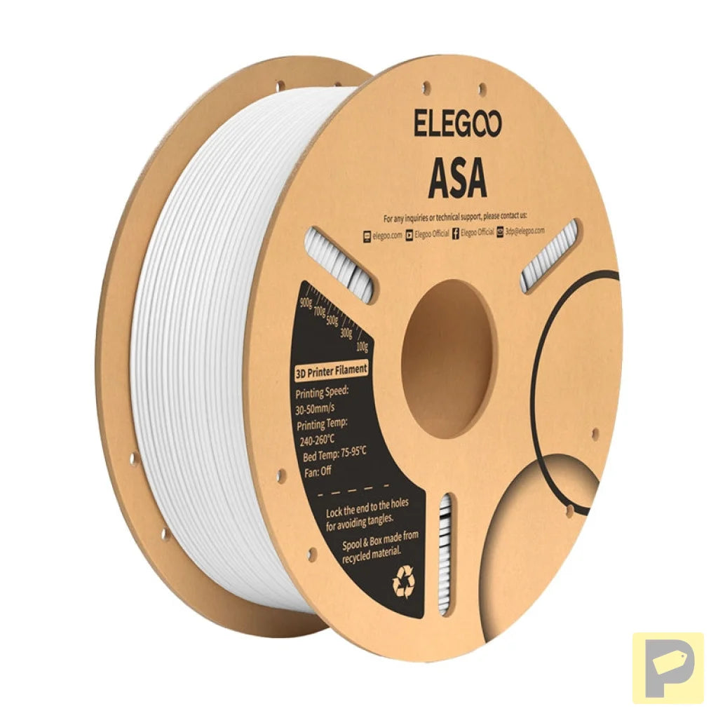 ASA ELEGOO Filament (White)