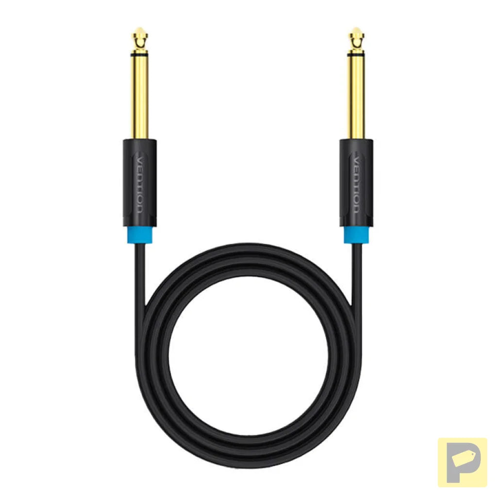 Audio Cable TS 6.35mm Vention BAABJ 5m (black)