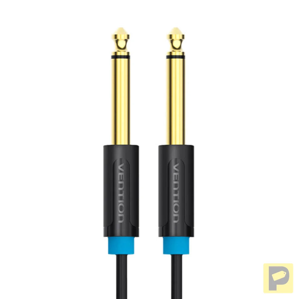 Audio Cable TS 6.35mm Vention BAABJ 5m (black)