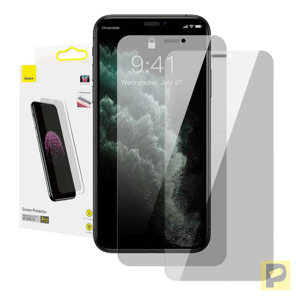 Baseus 0.3mm Screen Protector (2pcs pack) for iPhone XR/11 6.1 inch