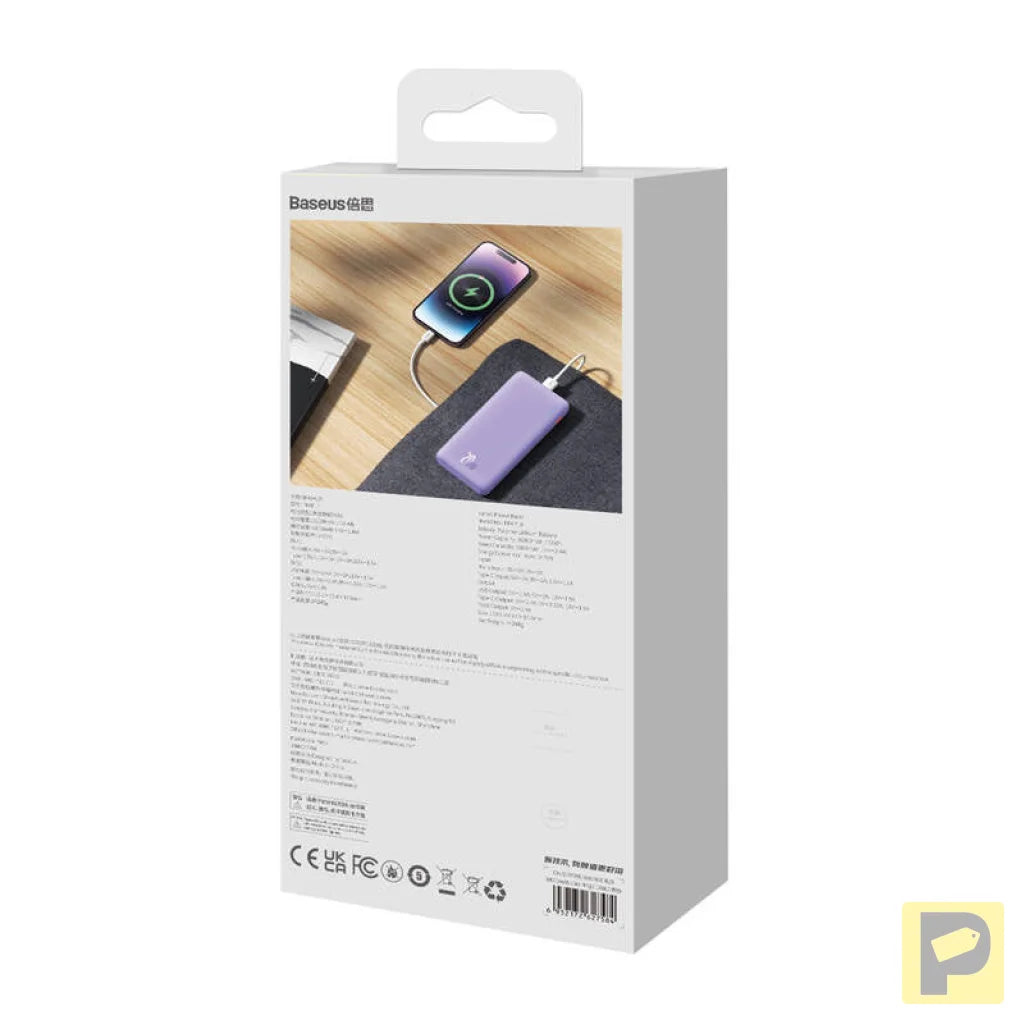 Baseus Airpow 10000mAh 20W Powerbank (purple)