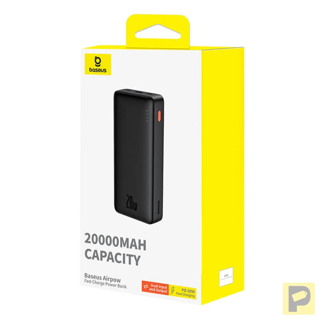 Baseus Airpow 20000mAh 20W powerbank (black)