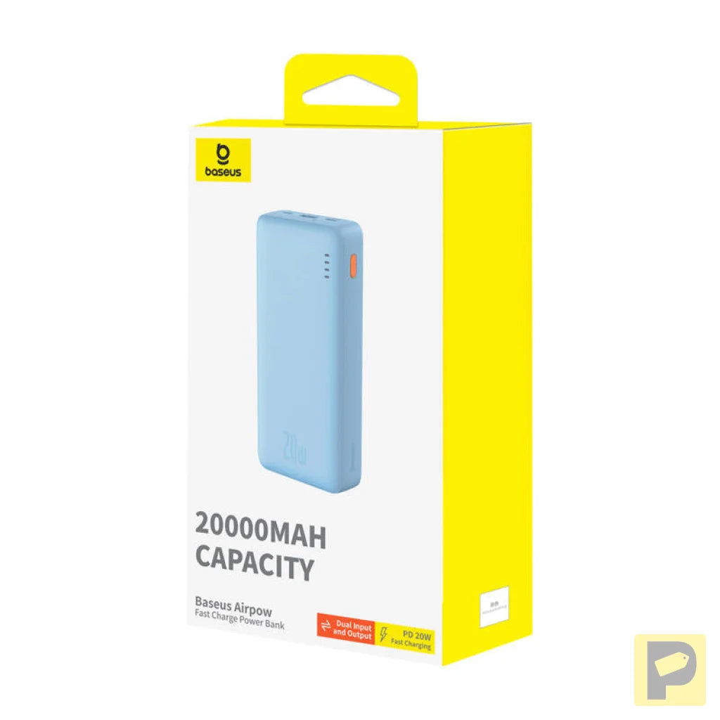Baseus Airpow 20000mAh 20W powerbank (blue)