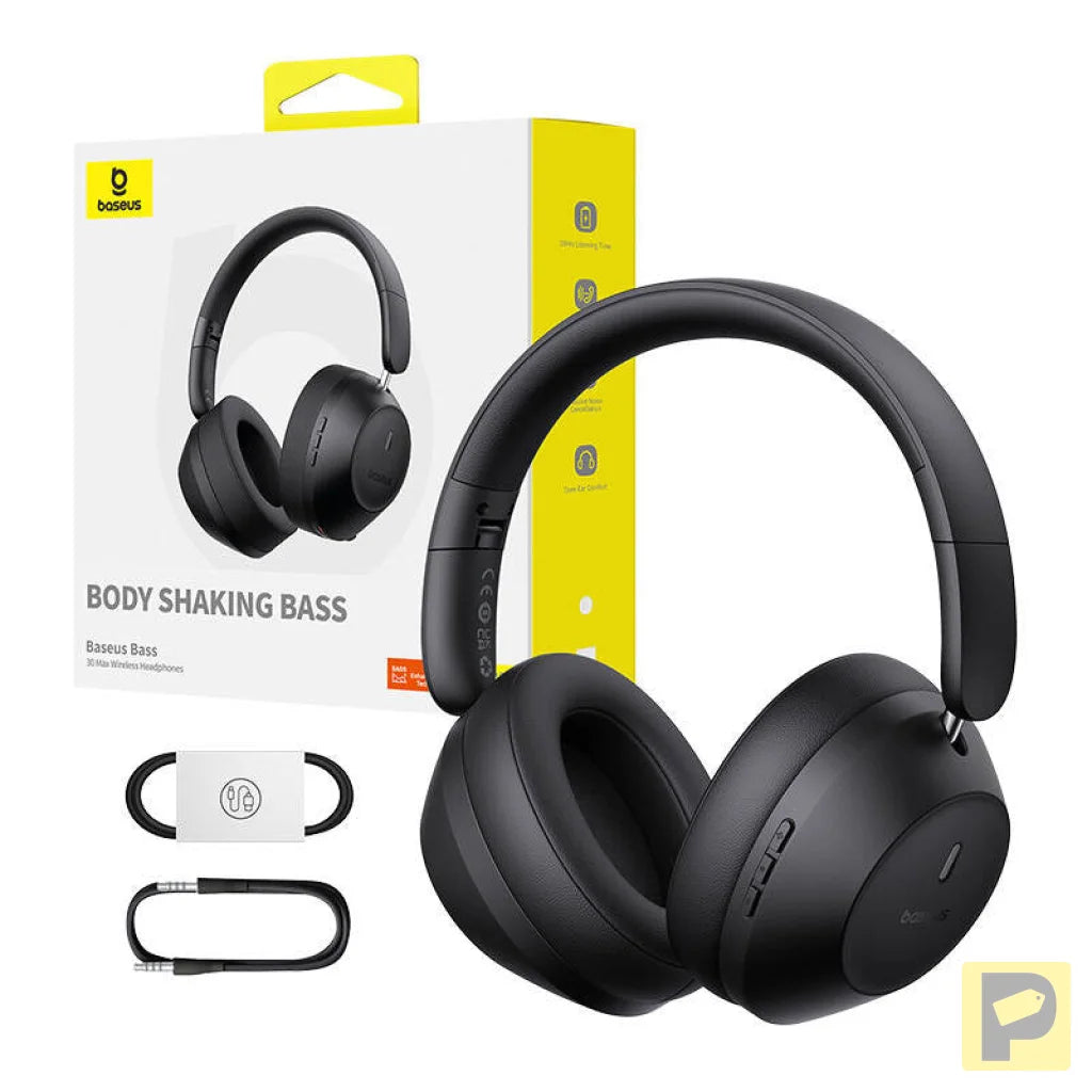 Baseus Bass 30 Max Wireless Headphones (black)