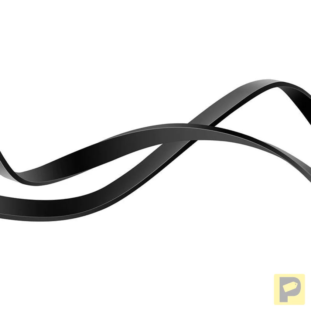 Baseus Bright Mirror 3, USB 3-in-1 cable for micro USB / USB-C / Lightning 66W / 2A 1.1m (Black)