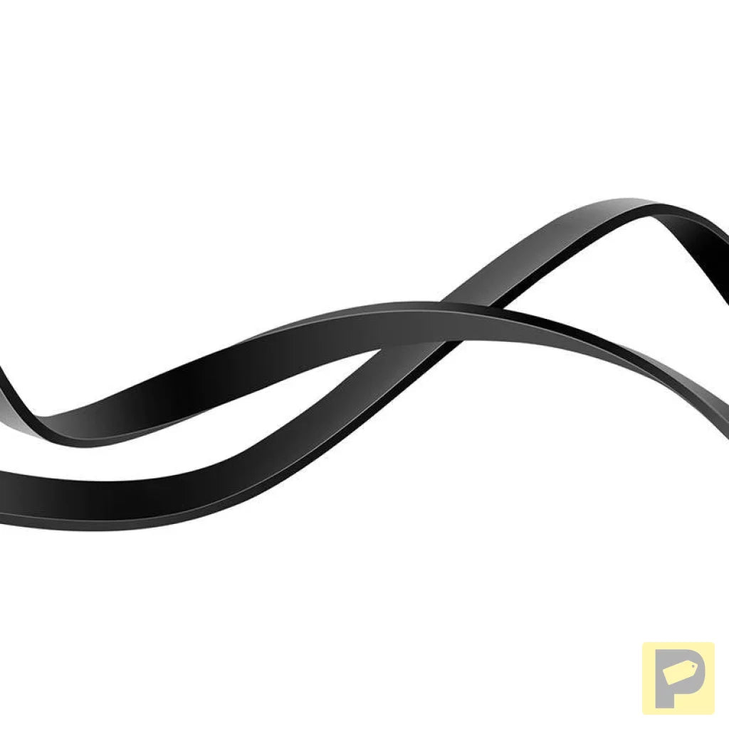 Baseus Bright Mirror 4, USB-C 3-in-1 cable for micro USB / USB-C / Lightning 100W / 3.5A 1.1m (Black)