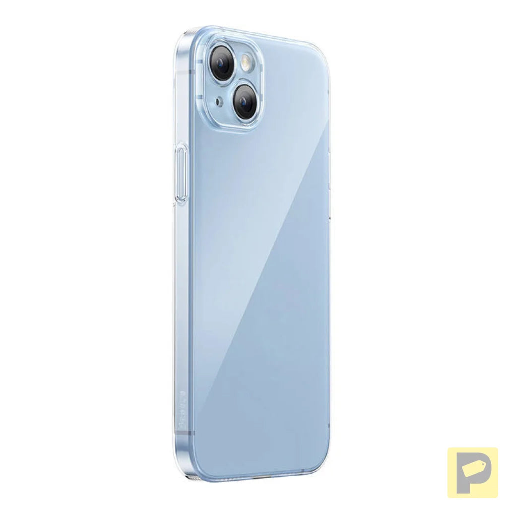 Baseus Crystal Series Case for iPhone 14 Plus + tempered glass