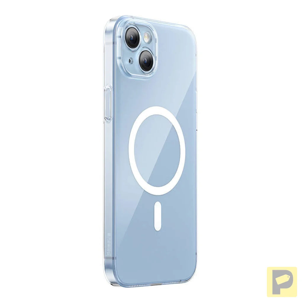 Baseus Crystal Series Magnetic Case for iPhone 14 Plus + tempered glass