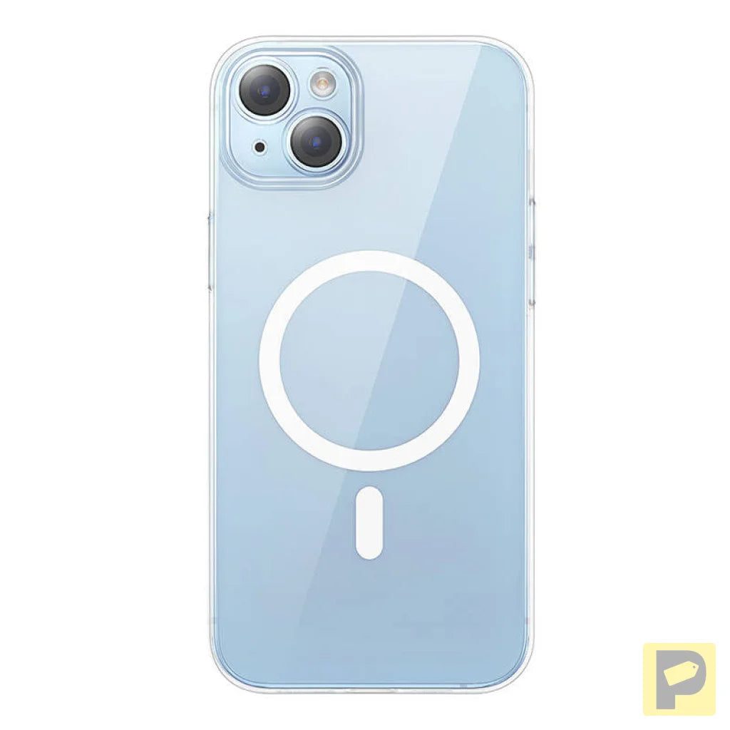 Baseus Crystal Series Magnetic Case for iPhone 14 Plus + tempered glass