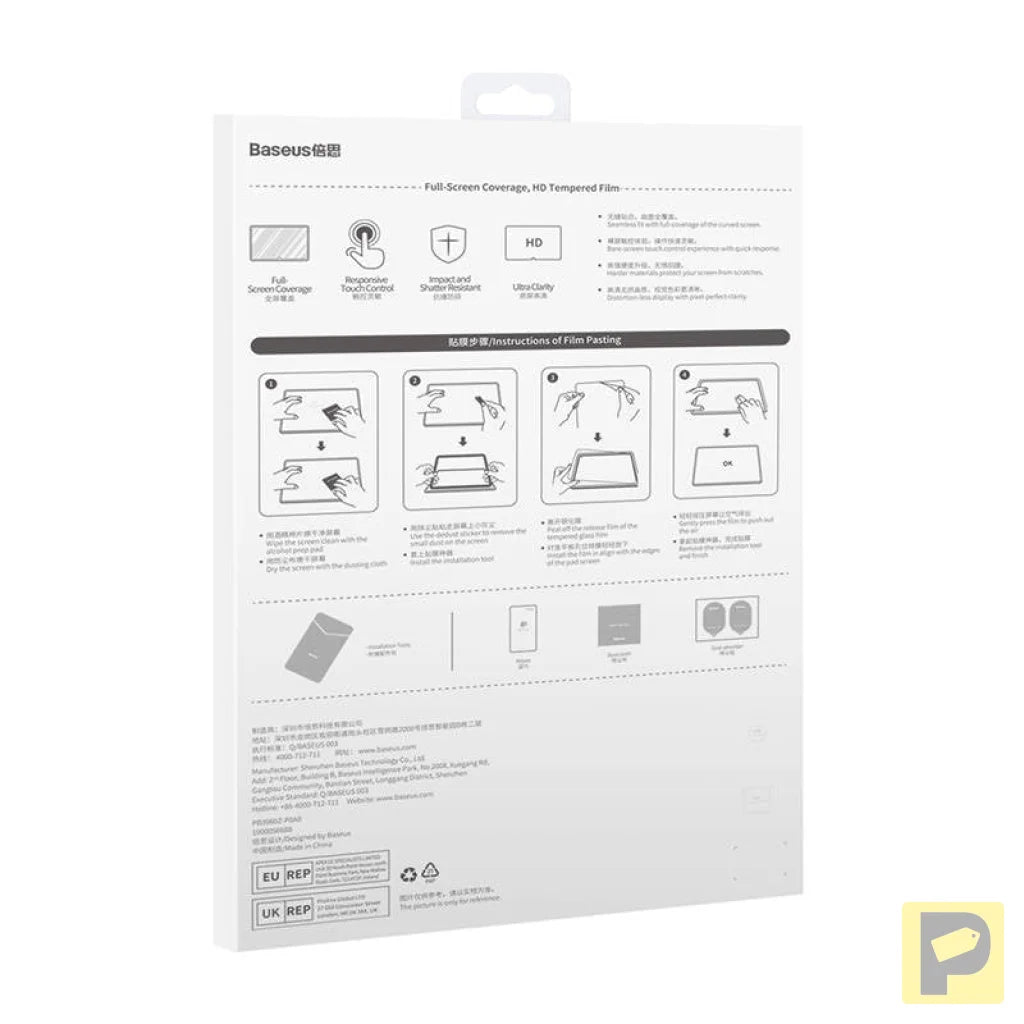 Baseus Crystal Tempered Glass 0.3mm for tablet Huawei MatePad 11 10.4"