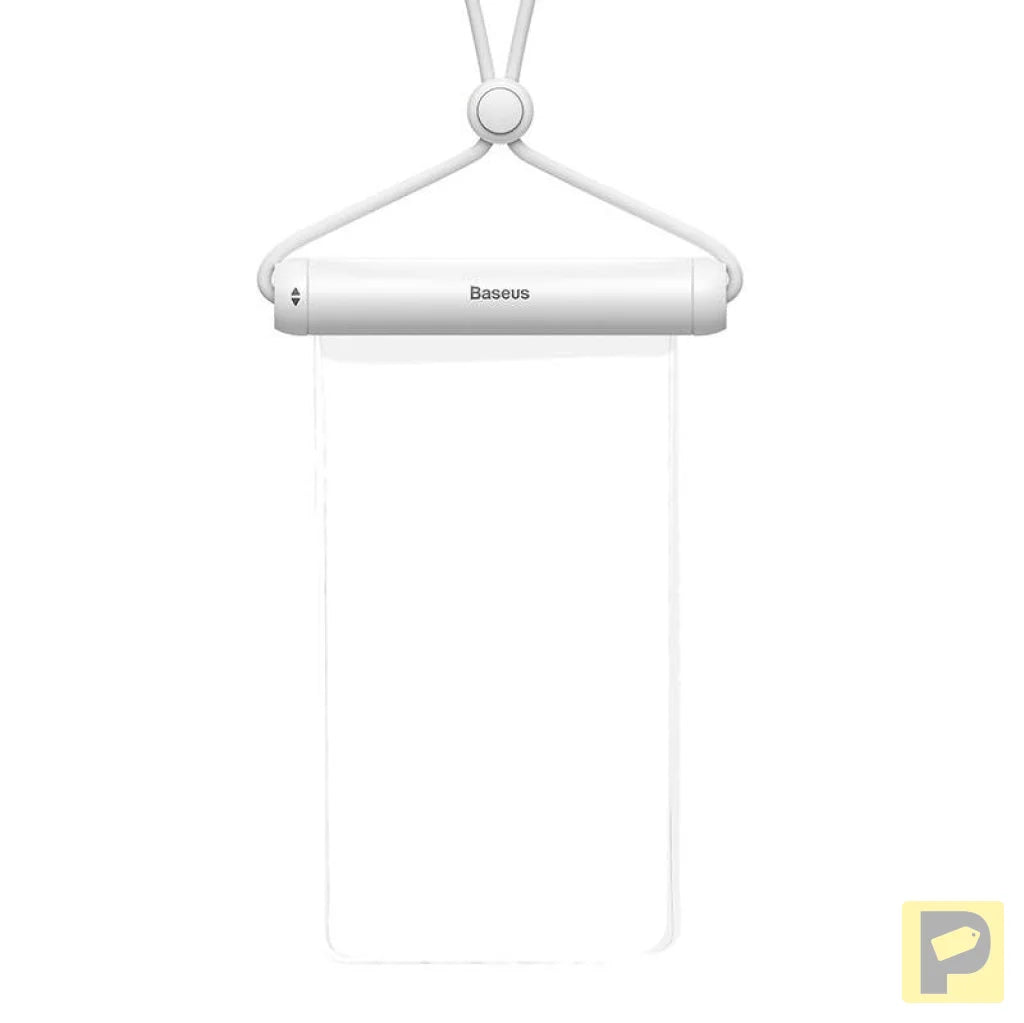 Baseus Cylinder Slide-cover waterproof smartphone bag (white)