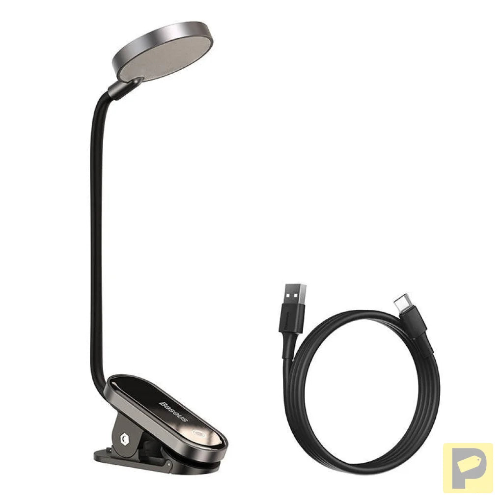 Baseus (DGRAD-0G) Comfort Reading Mini Clip Lamp (dark gray)