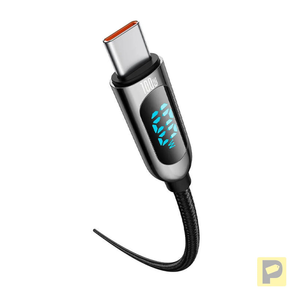 Baseus Display Cable USB-C to Type-C 100W 1m (black)