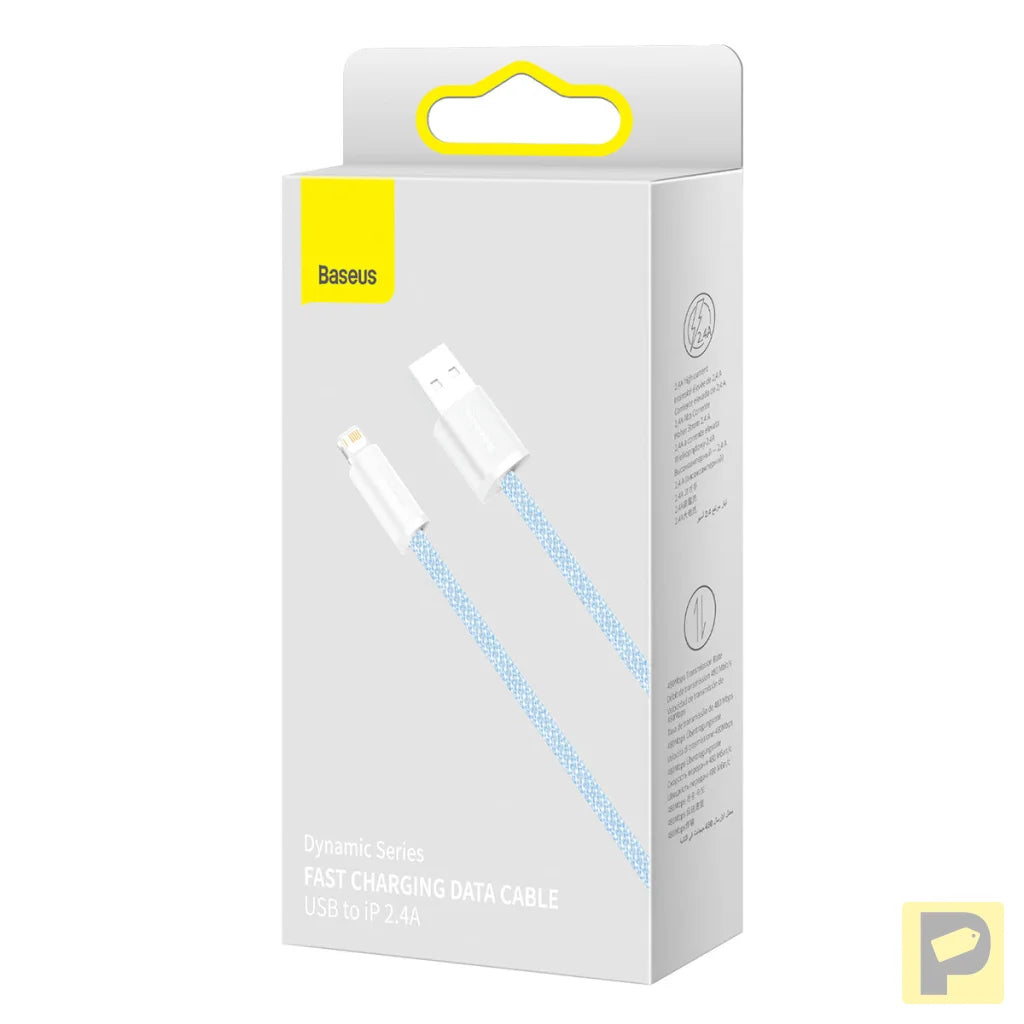 Baseus Dynamic cable USB to Lightning, 2.4A, 1m (blue)