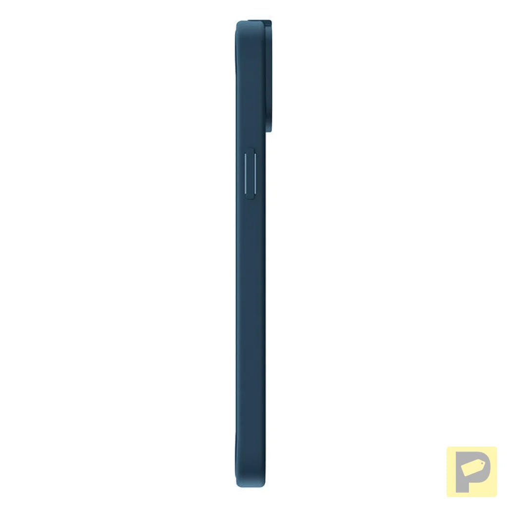 Baseus Frame Transparent Magnetic Case and Tempered Glass set for iPhone 14 Plus (blue)