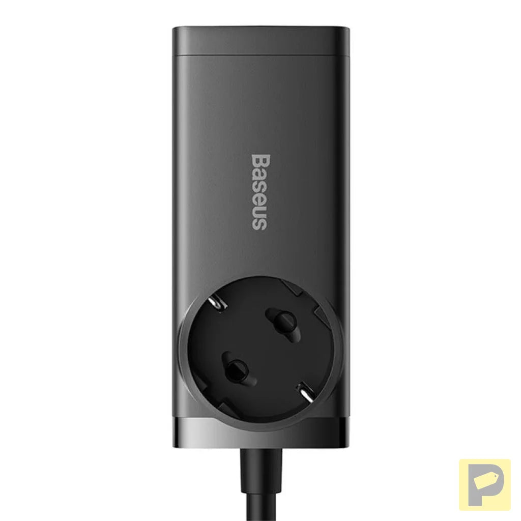 Baseus GaN3 Pro wall charger / powerstrip 2xUSB + 2xUSB-C + AC, 65W