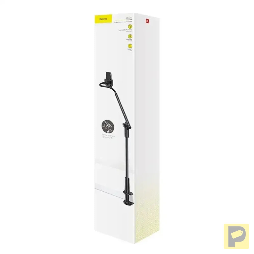 Baseus Handle with clip for smartphone or tablet (gray)