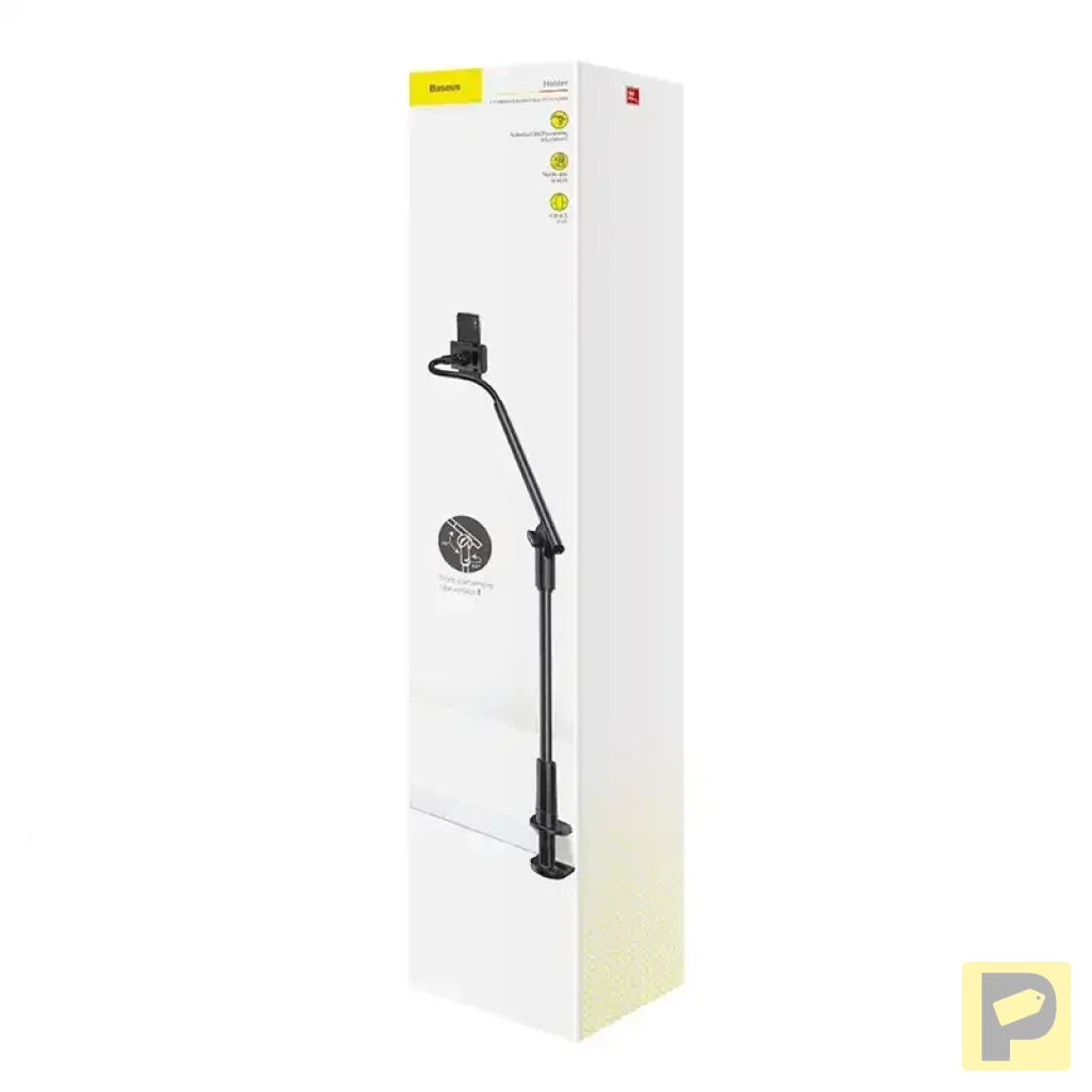 Baseus Handle with clip for smartphone or tablet (silver)