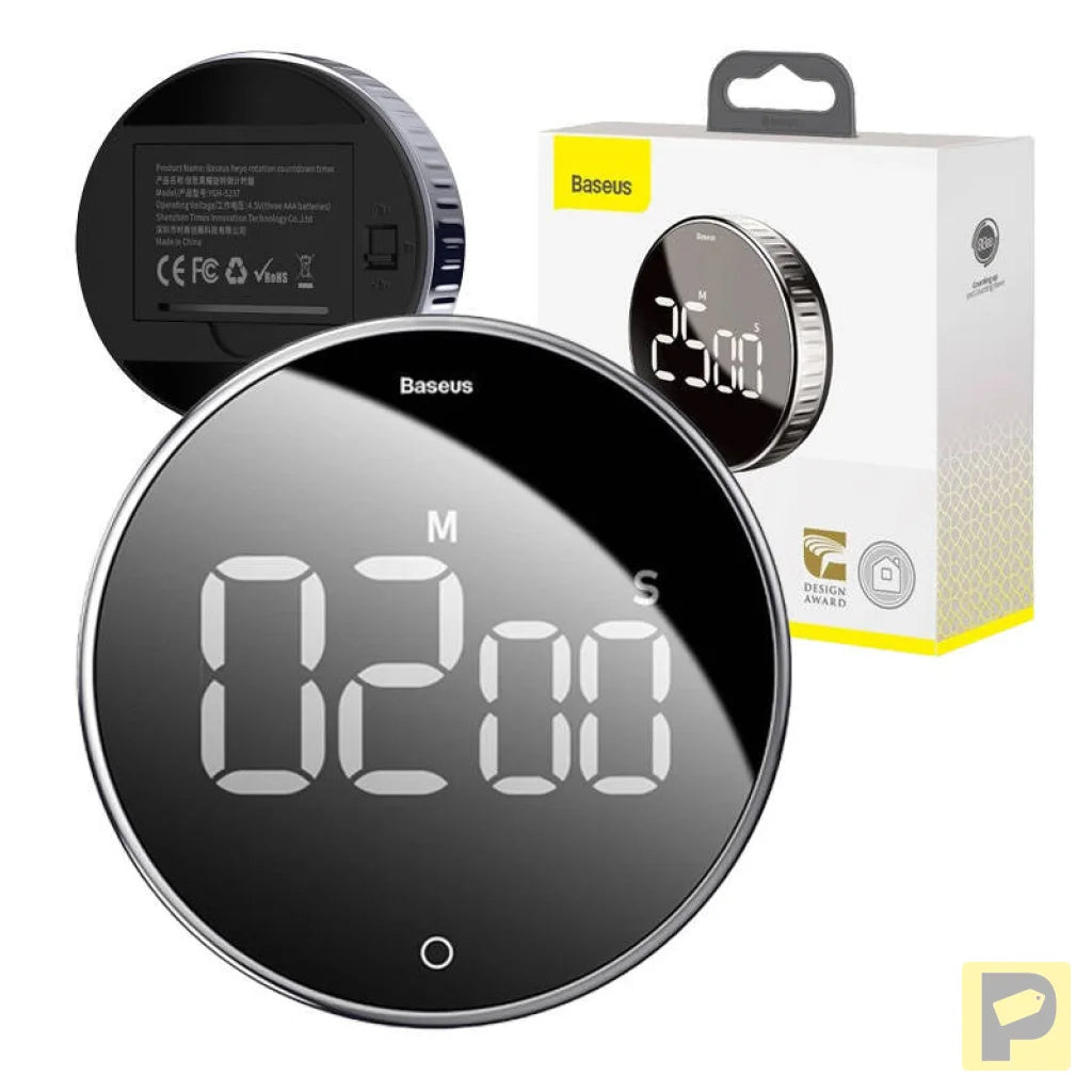 Baseus heyo rotation countdown timer Black