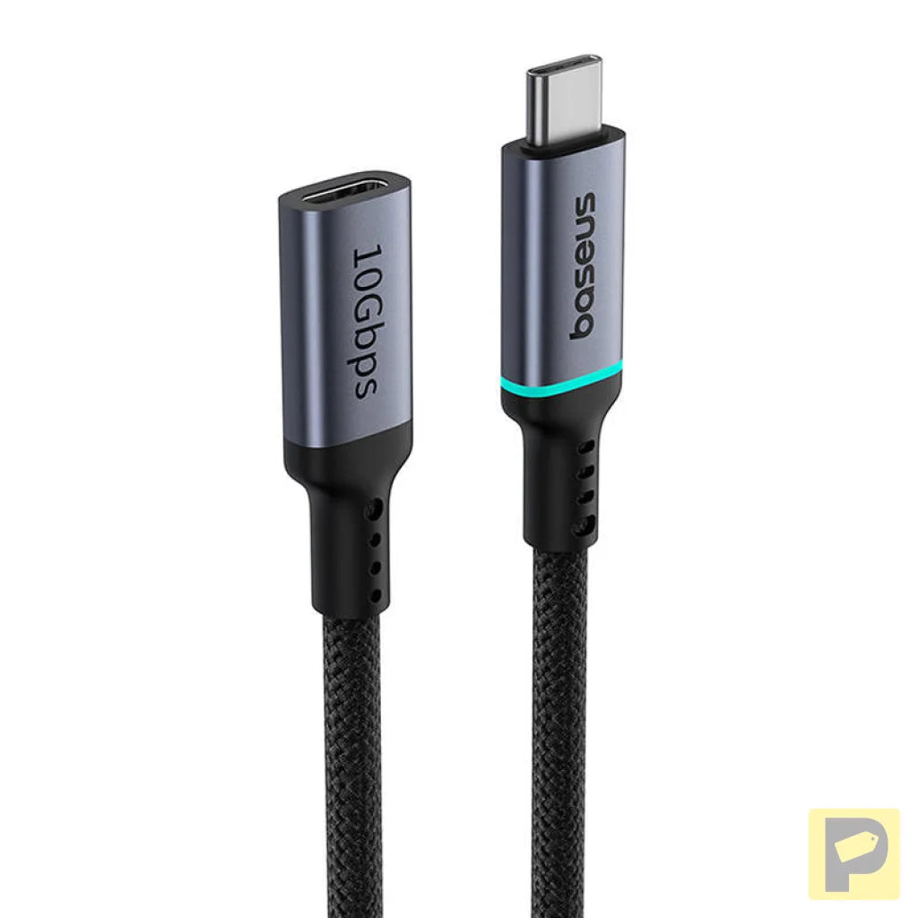Baseus High Definition extension cable USB-C Male to Female 10Gbps, 0,5m (black)
