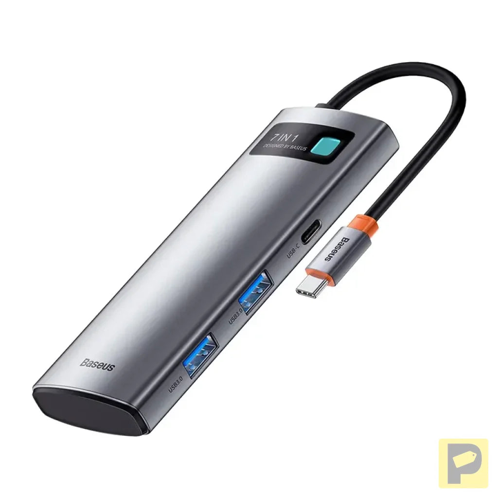 Baseus Hub Adapter 7in1 USB-C to 2x USB 3.0 + HDMI + USB-C PD