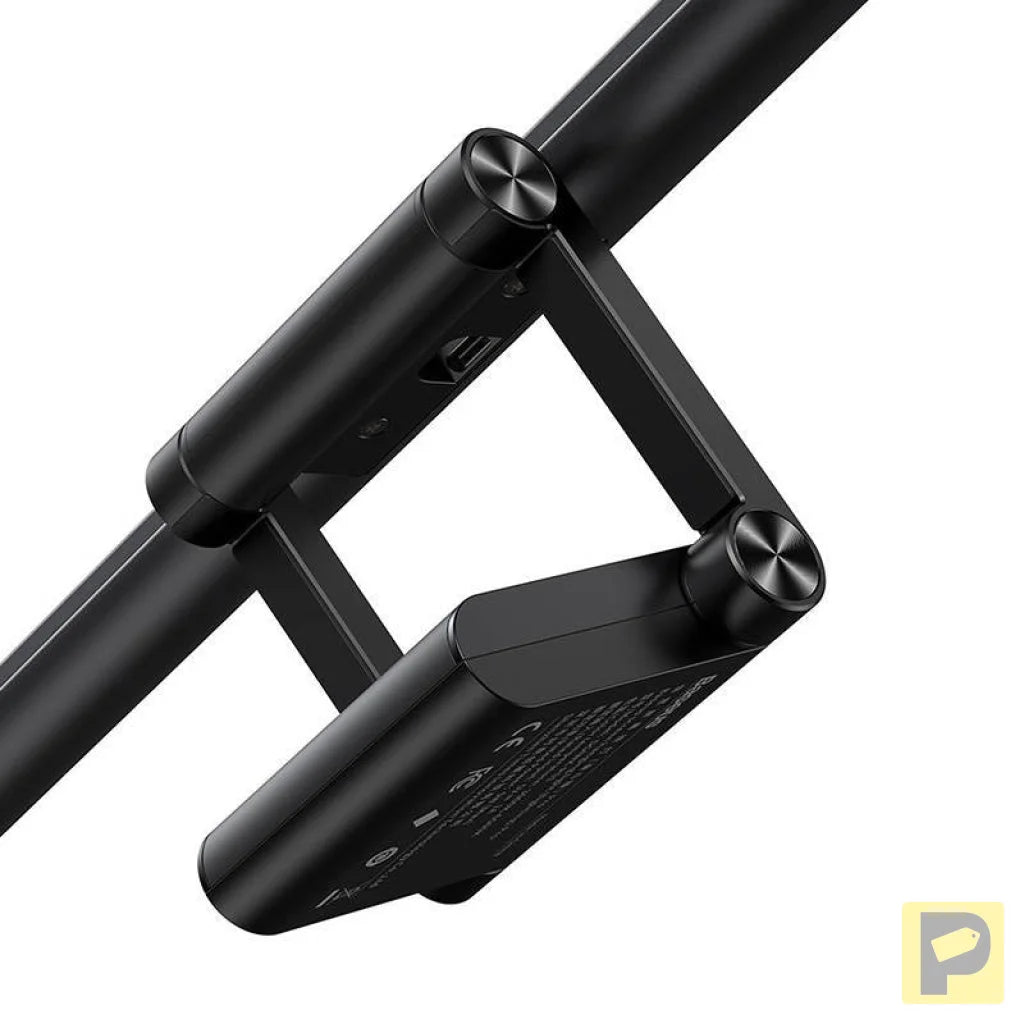 Baseus i-wok Pro series USB stepless dimming screen hanging light (fighting) Black