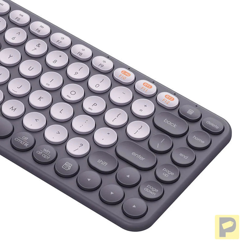 Baseus K01A Wireless Tri-Mode Keyboard Frosted Gray