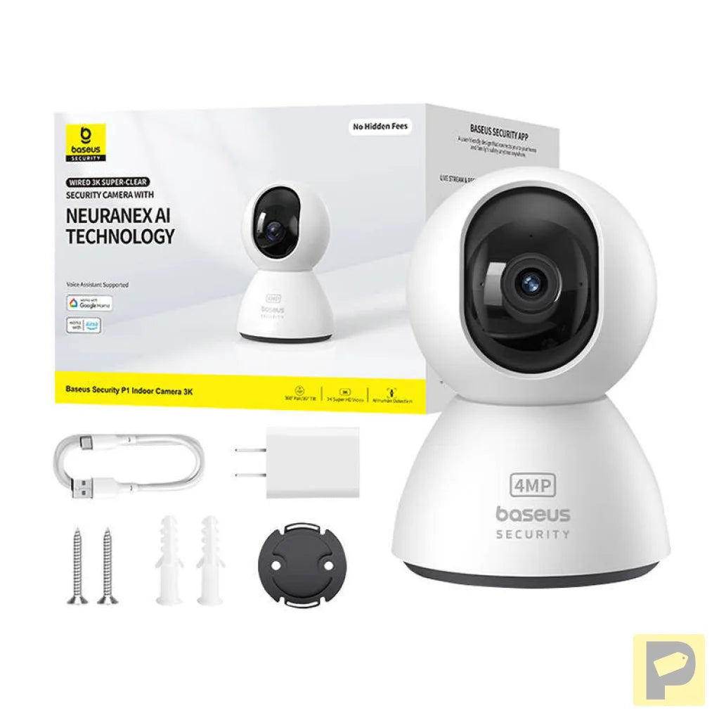 Baseus P1 3K Indoor Camera (White)
