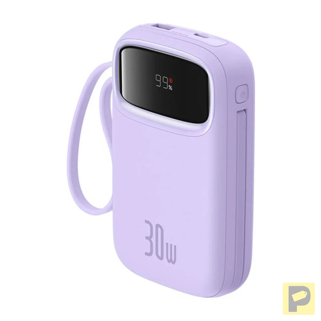 Baseus QPow 2 10000mAh 30W 2xUSB-C powerbank (purple)