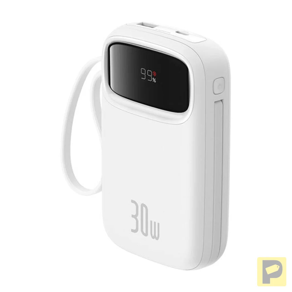 Baseus QPow 2 10000mAh 30W powerbank (white)