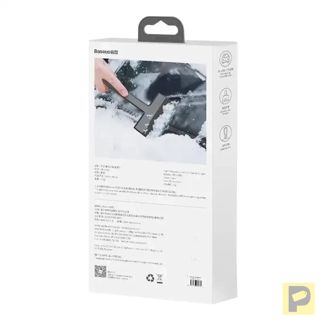 Baseus Quick Clean Car Ice Scraper (black)