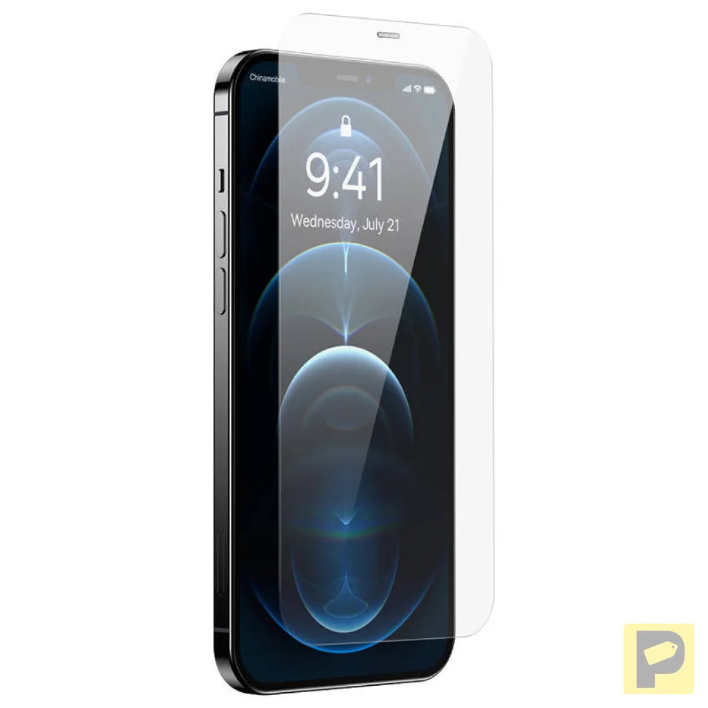 Baseus Schott HD Tempered Glass with dust filter 0.3mm for iPhone 12 Pro Max