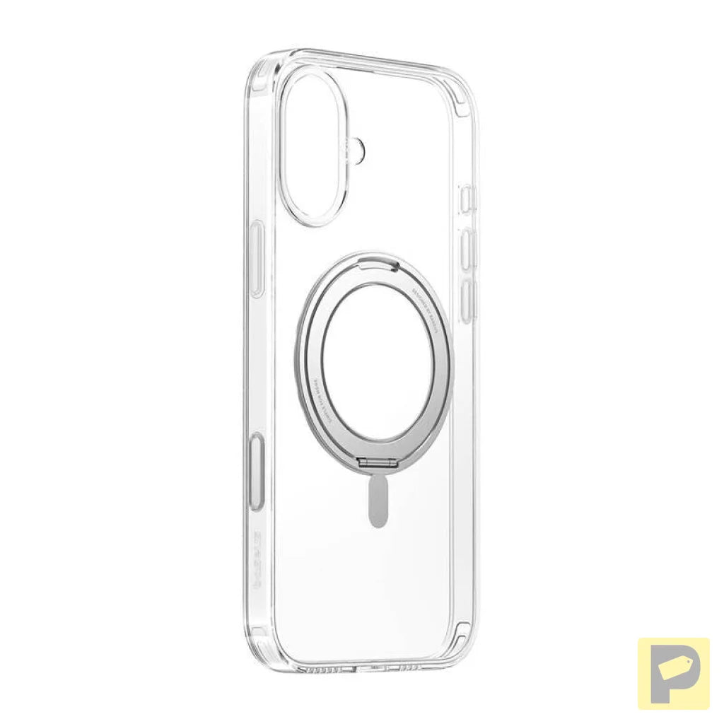 Baseus SkyRing 360° iP16 magnetic case with stand (transparent)