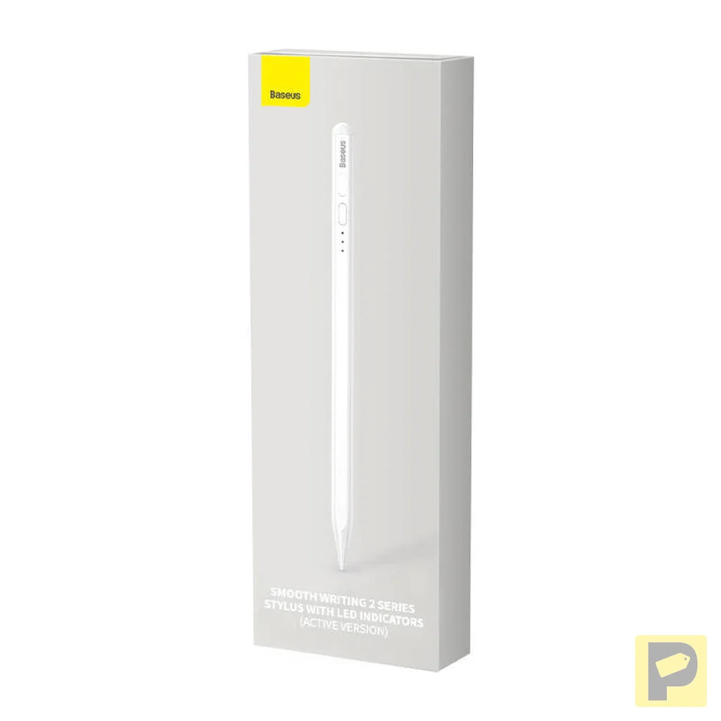Baseus Smooth Writing 2 Stylus Pen with LED Indicators (white)