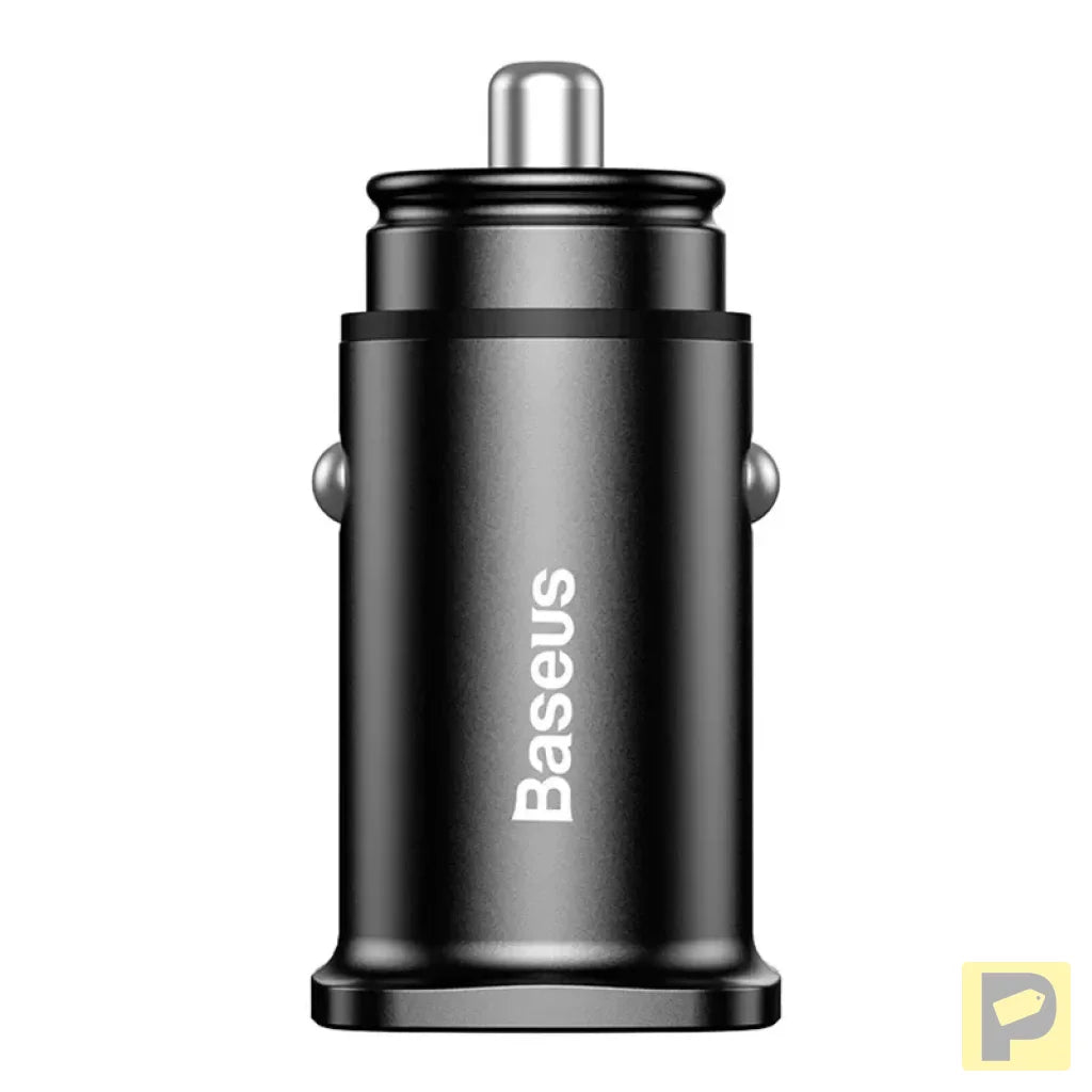 Baseus Square Car Charger 2xUSB QC3.0 5A 30W (black)